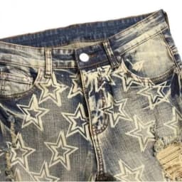 Pánské džíny široké kalhoty cargo denimové kalhoty slim fit volný střih trendy móda - náhled 4