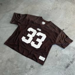 Retro síťované tričko unisex rychleschnoucí oversized streetwear fotbalový dres vintage - náhled 7