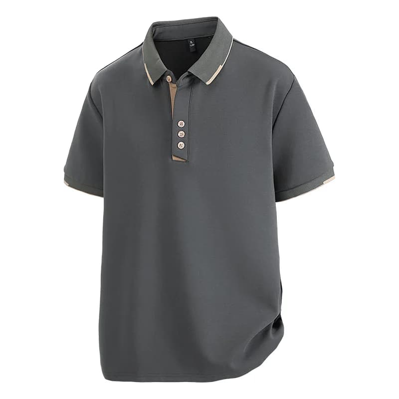 Pánské bavlněné polo tričko s límečkem, velikosti až 8XL, letní elegantní top