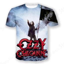 3D tričko s rockovým motivem pro muže ženy děti - hip hop graphic tee unisex móda - náhled 4