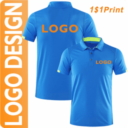 Rychleschnoucí polo tričko pro outdoor sport hiking cyklistika camping unisex DIY logo - náhled 2