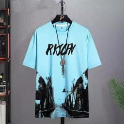 Pánské tričko s kapucí krátký rukáv streetwear potisk casual mikina letní oblečení - náhled 4