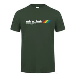 Pánské bavlněné tričko ZX Spectrum retro gaming krátký rukáv letní top - náhled 6