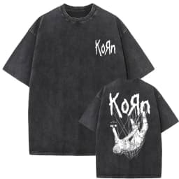 Vintage Gothic Tričko Pánské Oversized Casual Tee Shirt Retro Rock Style Bavlna - náhled 5