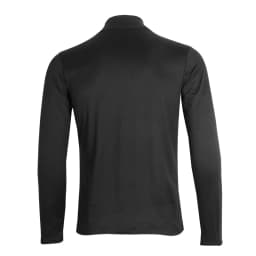 Pánské jednobarevné rolákové tričko s dlouhým rukávem jarní casual slim fit top - náhled 3