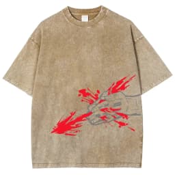 Jujutsu Kaisen Choso tričko pánské bavlněné vintage anime manga casual top - náhled 7