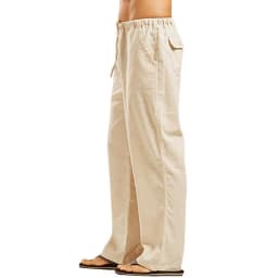 Pánské volné kalhoty s elastickým pasem - casual streetwear tepláky velkých velikostí - náhled 6