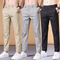 Pánské letní kalhoty sportovní joggers casual streetwear tepláky volný čas - náhled 2