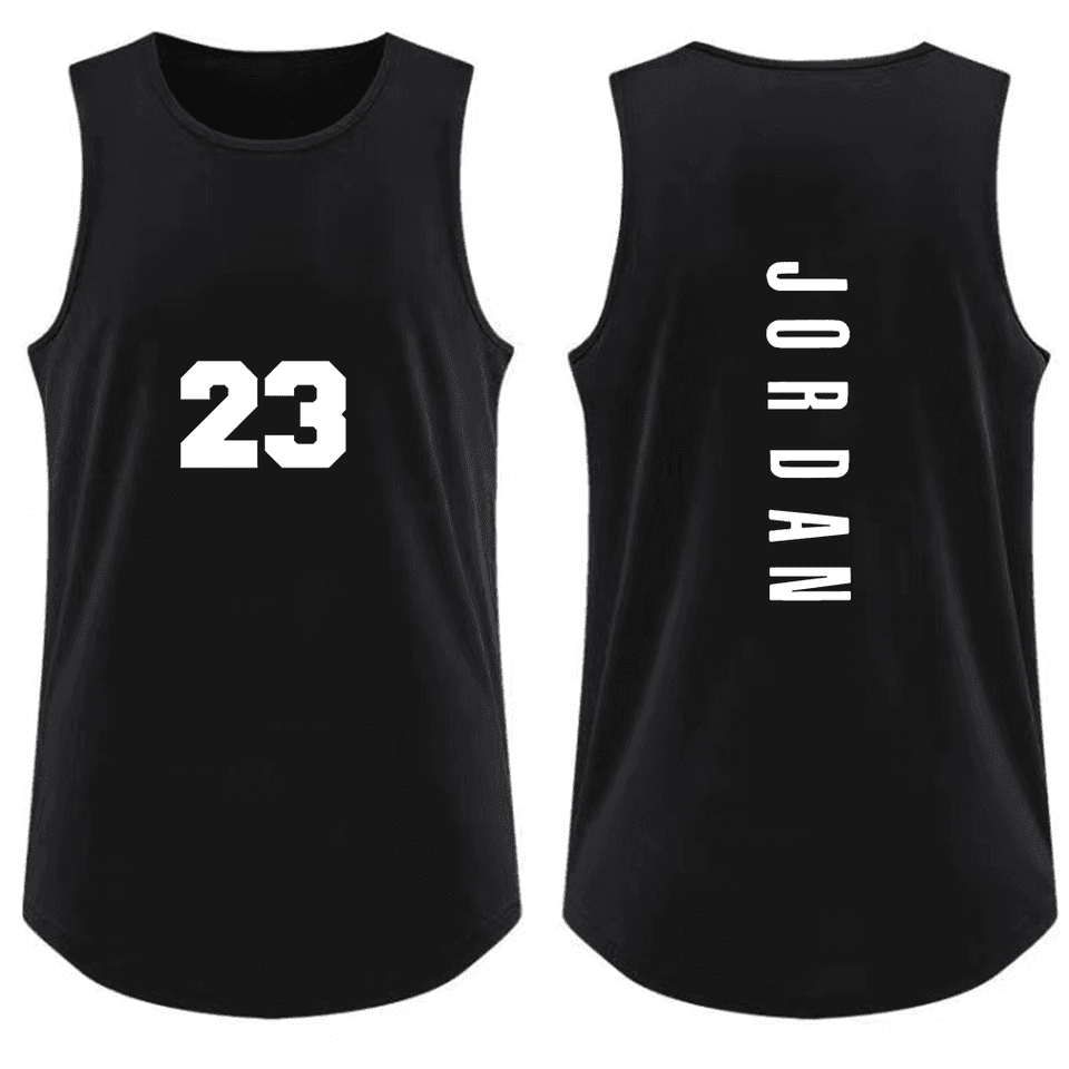 Pánské sportovní tílko bez rukávů pro fitness basketball a volný čas letní