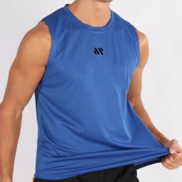 Pánské fitness tílko na běhání a posilování - letní sportovní oblečení bez rukávů - náhled 6