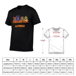 Pánské černé tričko s vtipným potiskem street wear styl bavlněné triko - náhled 6