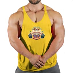 Pánské letní tílko bez rukávů na fitness a posilování bavlněné tričko do posilovny - náhled 7