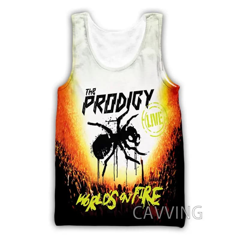 3D Print Rock Tílko Letní Pánské Harajuku Streetwear Vest Tričko bez Rukávů