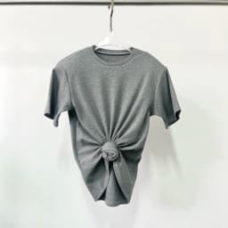 Dámské tričko s kulatým výstřihem a krátkým rukávem - Y2K styl vintage top - náhled 5