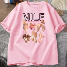 Dámské tričko s vtipným potiskem - krátký rukáv O-výstřih streetwear tee shirt - náhled 6