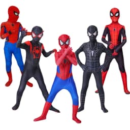 Dětský kostým Spiderman - superhrdina overal pro chlapce a dívky na Halloween a karneval - náhled 2