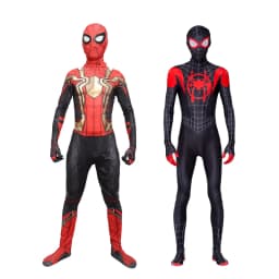 Dětský kostým Spiderman - superhrdina overal pro chlapce a dívky na Halloween a karneval - náhled 5