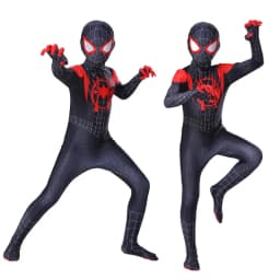 Dětský kostým Spiderman - superhrdina overal pro chlapce a dívky na Halloween a karneval - náhled 4