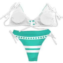 Dámské plavky bikini anime cosplay kostým letní plavecké oblečení na párty - náhled 3