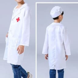 Dětské karnevalové kostýmy doktor zdravotní sestra uniformy pro chlapce dívky roleplay - náhled 4