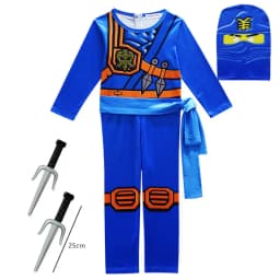Anime fotbalový dres cosplay kostým pánský modrý s výšivkou uniform jersey - náhled 6