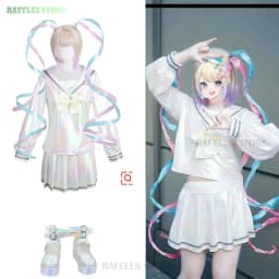 Anime Cosplay Kostým Dámský - Lolita Šaty Boty Paruka Halloween Uniforma Sukně Kabát Set - náhled 2