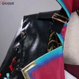 Dětský cosplay kostým lovce démonů - kompletní uniforma s topem a kalhotami na Halloween a karneval - náhled 5