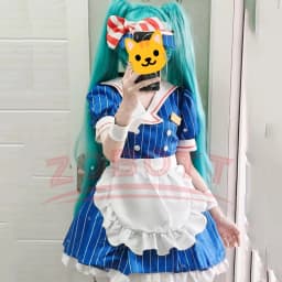 Anime kostým pro ženy 7 dílů uniforma Halloween karnevalové šaty doplňky - náhled 2