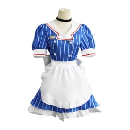 Anime kostým pro ženy 7 dílů uniforma Halloween karnevalové šaty doplňky - náhled 6