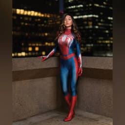Dámský Spiderman kostým bodysuit superhrdina cosplay overal pro ženy dívky - náhled 2