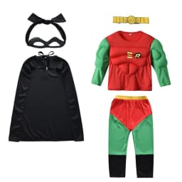 Halloweenské kostýmy doplňky steampunk brýle čepice žluté unisex cosplay párty set 3ks - náhled 4