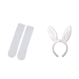 Unisex anime králík cosplay kostým Halloween Vánoce party sada uniforma - náhled 4
