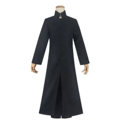 Černý pánský kabát Matrix Neo kostým na Halloween cosplay plášť pro muže - náhled 3