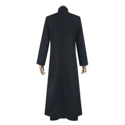 Černý pánský kabát Matrix Neo kostým na Halloween cosplay plášť pro muže - náhled 5