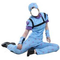 Cosplay kostým Johnny Joestar Steel Ball Run anime oblečení Halloween párty outfit sada - náhled 5