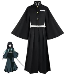 Kostým Tokitou Muichirou s parukou - Halloween anime cosplay uniforma pro párty a karnevaly - náhled 4