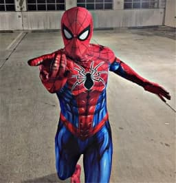 Spiderman kostým pro dospělé - Ultimate Armor Halloween cosplay overal superhrdina - náhled 3