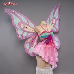 Kouzelné víly křídla Enchantixx Flora kostým motýlí křídla ženy cosplay outfit - náhled 4