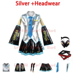 Haruno Sakura kostým dámský anime cosplay paruka sukně ninja Halloween karnevalový outfit - náhled 7