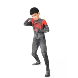 Miles Morales Cosplay Kostým Superhrdina Bodysuit Spandex Oblek Halloween Karnevalový Outfit - náhled 5