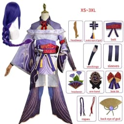 Kompletní cosplay kostým s parukou pro ženy - japonský anime styl karnevalový outfit - náhled 2