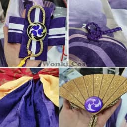 Kompletní cosplay kostým s parukou pro ženy - japonský anime styl karnevalový outfit - náhled 4