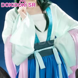 Maomao Cosplay Kostým Anime Modrá Čínská Šaty Halloween Paruka XS-4XL Žabí Princezna - náhled 5