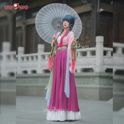 Anime Cosplay Kostým Maomao Hanfu Šaty pro Garden Party - Japonský Styl Oblečení - náhled 3