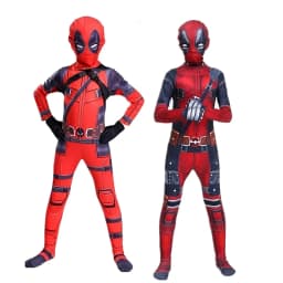 Deadpool kostým pro děti - superhrdina Halloween cosplay kostým dětský karnevalový outfit - náhled 5
