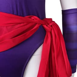 Dámský kostým Psylocke - černý overal pro cosplay, Halloween a karneval - náhled 7