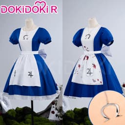 Kostým Alice Alenka v říši divů dámský Halloween šaty Lolita styl XS-3XL velikosti - náhled 2