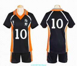 Anime volejbalový kostým Haikyuu chrániče kolen sportovní oblečení cosplay set dárek - náhled 5