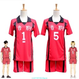 Anime volejbalový kostým Haikyuu chrániče kolen sportovní oblečení cosplay set dárek - náhled 6