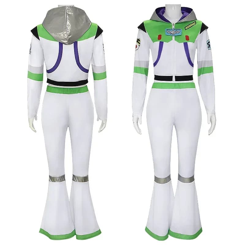 Buzz Lightyear kostým dámský overal cosplay Halloween kombinéza Toy Story uniforma ženy